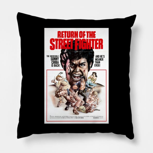 Return of the Street Fighter Pillow by Scum & Villainy