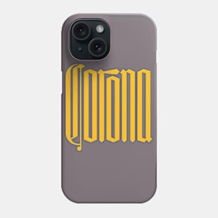 Corona wordmark Phone Case