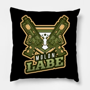 Guns | Molon Labe Pillow