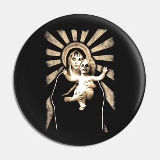 Patron Saint of the Strange & Unusual Pin