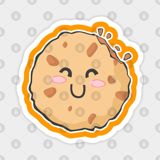 Cute Cookie Smiling - Cookies - Magnet | TeePublic Cute Cookie Smiling - Cookies - Magnet | TeePublic