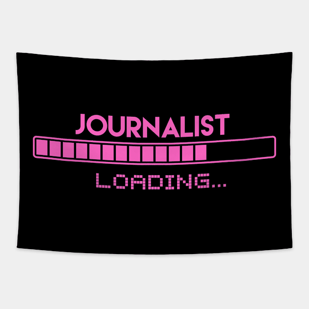 Journalist Loading Tapestry by Grove Designs