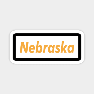 Nebraska Meat Brown Magnet