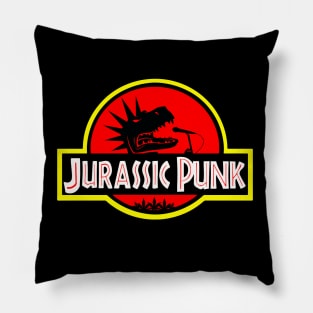 Jurassic Punk Pillow