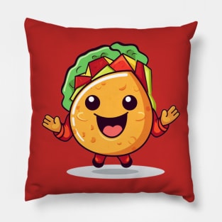 kawaii Taco T-Shirt cute potatofood funny Pillow