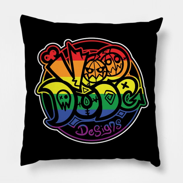 VooDude Pride Pillow by VooDudeDesigns