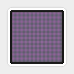 Dolphin Buffalo Plaid by Suzy Hager in Purples Magnet
