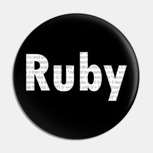 Ruby Pin