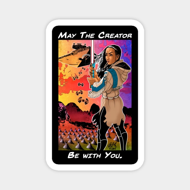 May The Creator Be with You Magnet by Redhouse Artisan