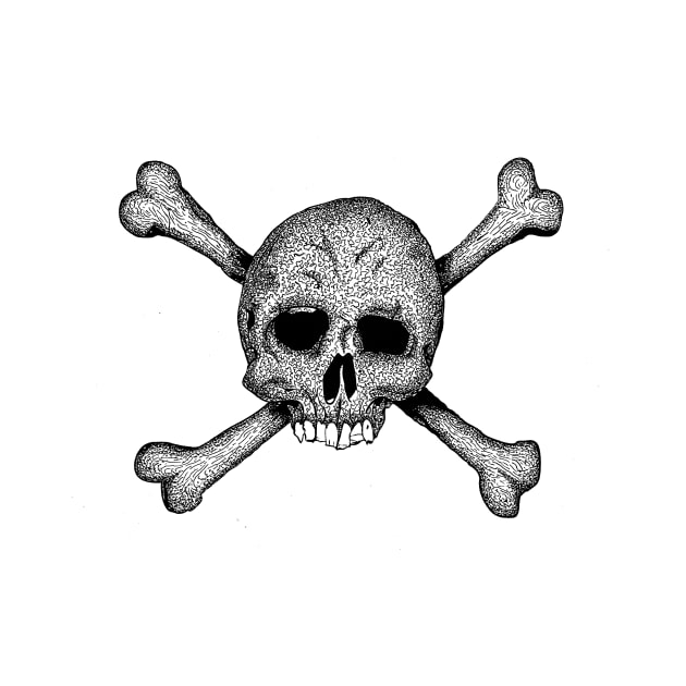 Skull and crossbones by StudioGrafiikka