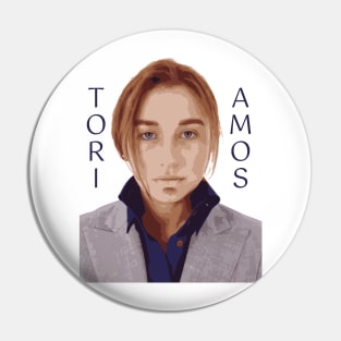 Tori Amos with Love Pin