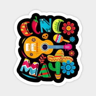 Cinco De Mayo Mexican Fiesta 5 De Mayo Family Matching Magnet