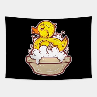 duck washing Tapestry