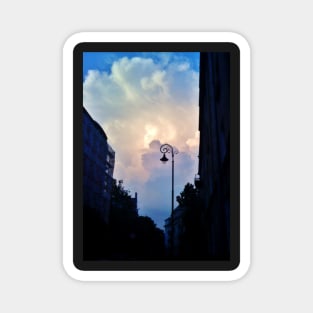 Streetlamp Silhouette Magnet