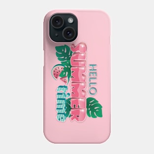 Hello Summertime Phone Case