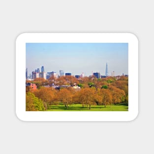 London Skyline Cityscape Primrose Hill Magnet