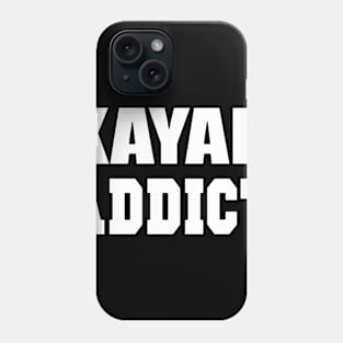 Kayak Addict Mens Tee Pick Size Color Small Kayak Phone Case