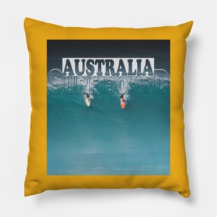 Australia surf board Pillow