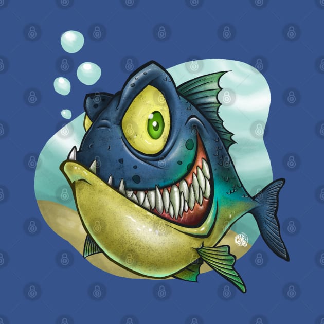 PIRANHA by Crike99Art