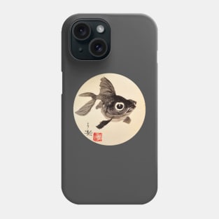 Cute-eye Black Goldfish Phone Case