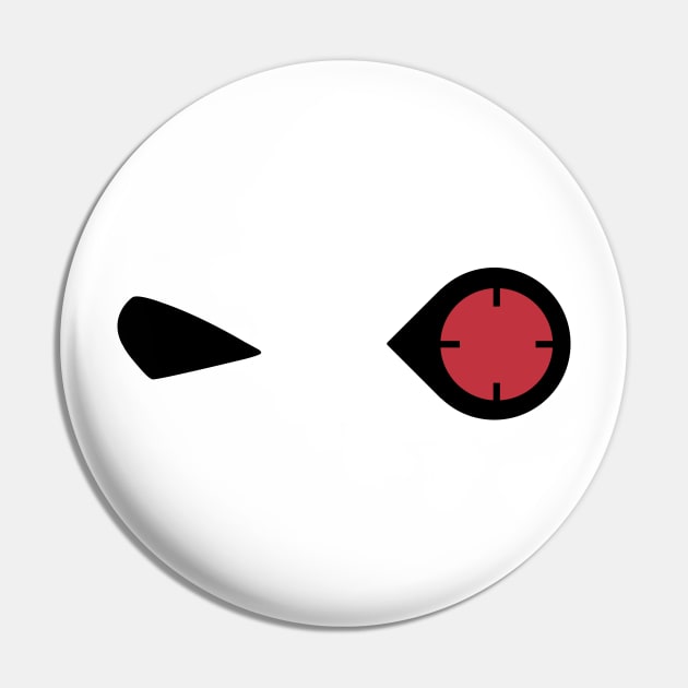 Minimalist Deadshot Pin by PWCreate