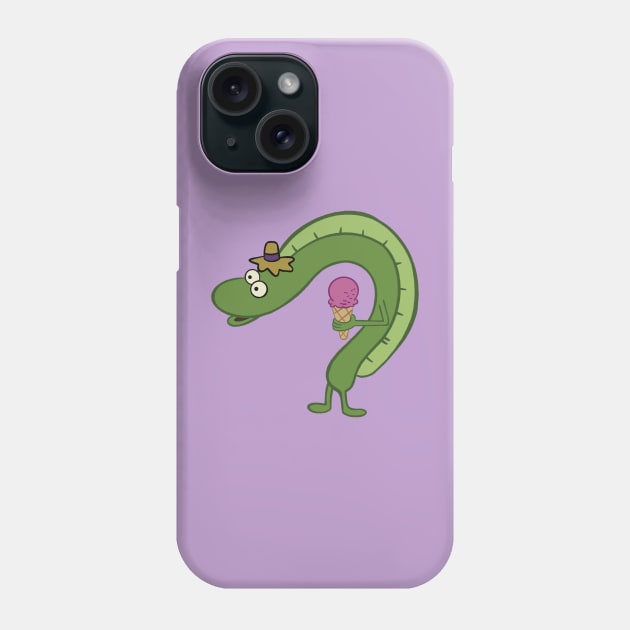 Spongebob Eel Phone Case by daniasdesigns