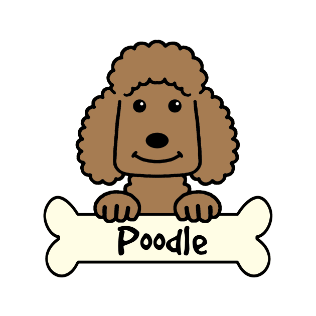 Chocolate Poodle by AnitaValle