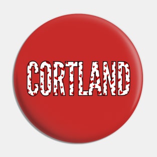 Cortland Heart Pattern Pin