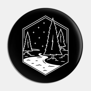 River and Forest Pin