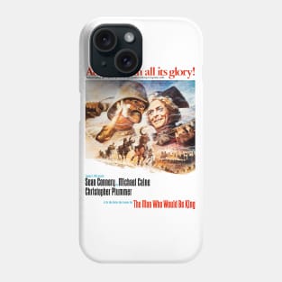 The Man Who Would Be King Movie Poster Phone Case