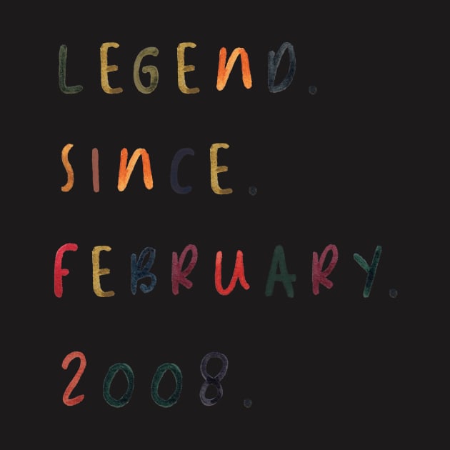 legend since february 2008 birthday by WoodShop93