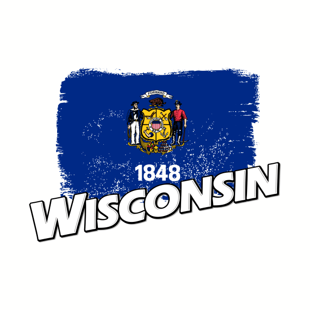 Wisconsin flag by PVVD