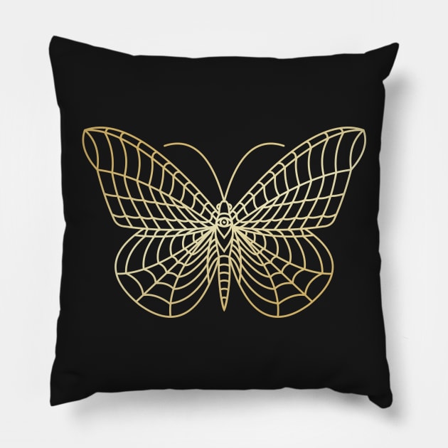 butterfly Pillow by akaaqib