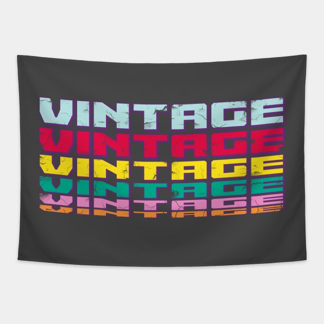 VINTAGE #5 (worn look) Tapestry by RickTurner