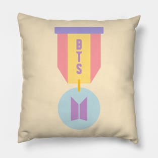 BTS pastel medal Pillow