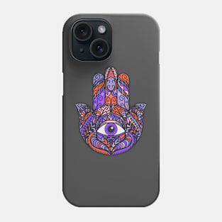 Colorful Hamsa Hand Phone Case