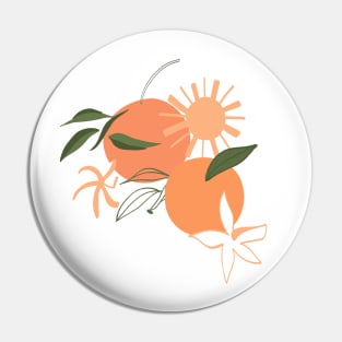 Oranges Pin