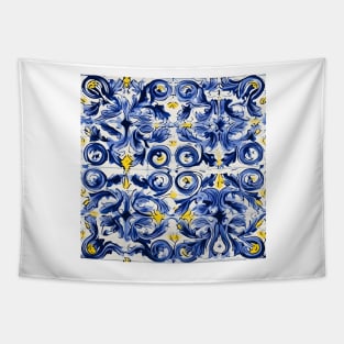 Italian Majolica Tile 16 Tapestry