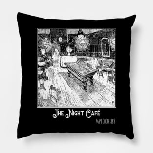 The Night Cafe Van Gogh 1888 Pillow