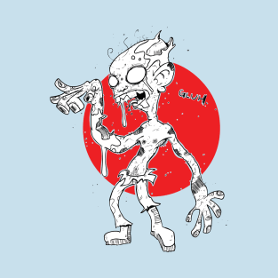 "GLUH" said the zombie. T-Shirt