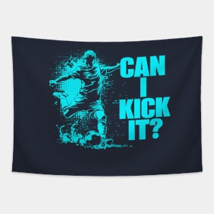 Soccer Player - Can I Kick It Tapestry