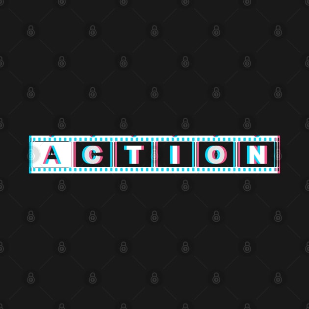 Action Glitched Film Reel by GreazyL