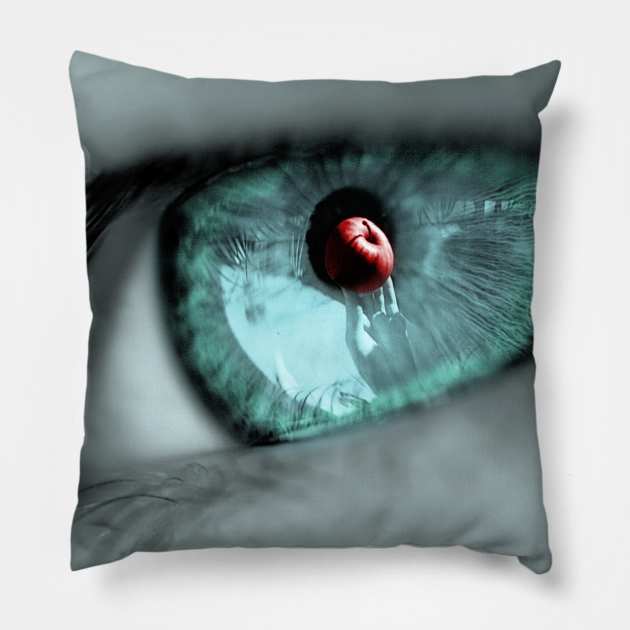 Tempted Pillow by micklyn