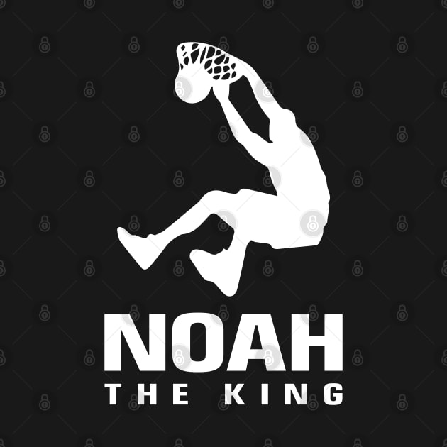 Noah Custom Player Basketball Your Name The King by Baseball Your Name