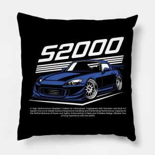 JDM Blue S 2000 Touge Pillow