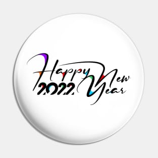 Happy New Year 2022 Pin