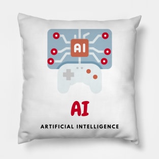 AI artificial intelligence Pillow
