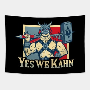 Yes We Kahn Tapestry