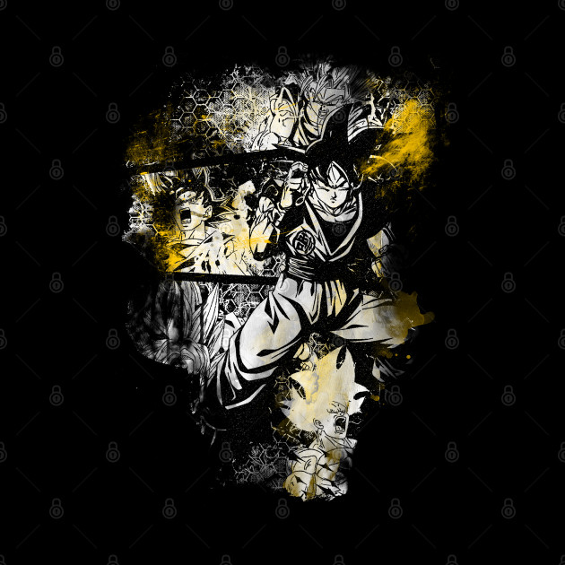 Grunge instinct - Dragon Ball - Phone Case