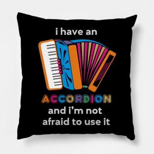 Funny Accordion Pillow